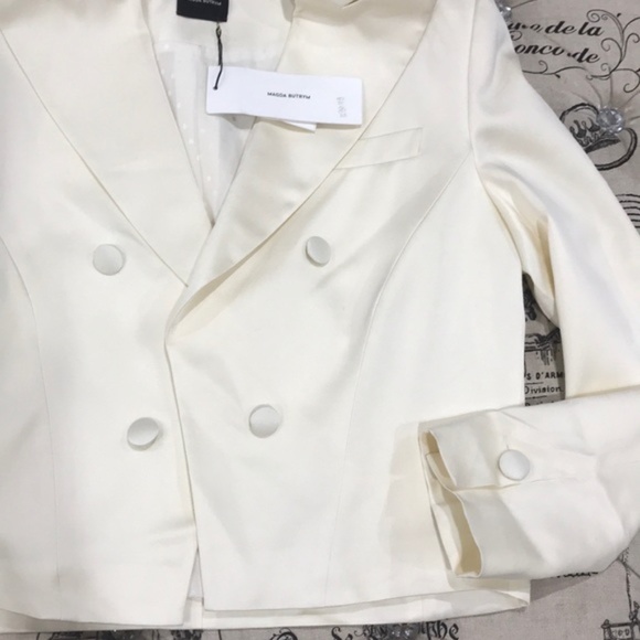 Magda Butrym Lubeck Cream Blazer - Picture 5 of 8